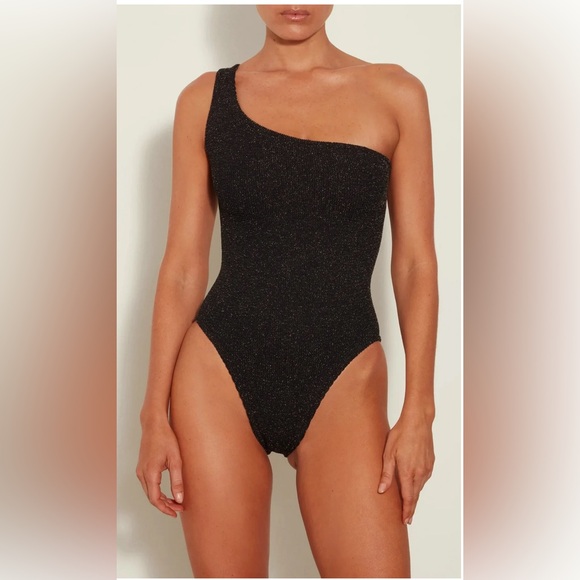 HUNZA G Nancy sparkle-embellished swimsuit, OS, $255 - Picture 5 of 16